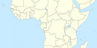რუკა სვაზილენდი აფრიკაში